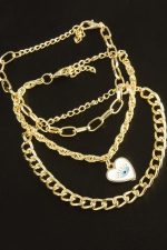 Karışık Trend Zincir Bileklik-Gümüş Rengi - Görsel 3