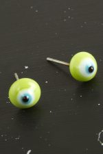 Nazar Cam Küpe-Renkli - Görsel 2