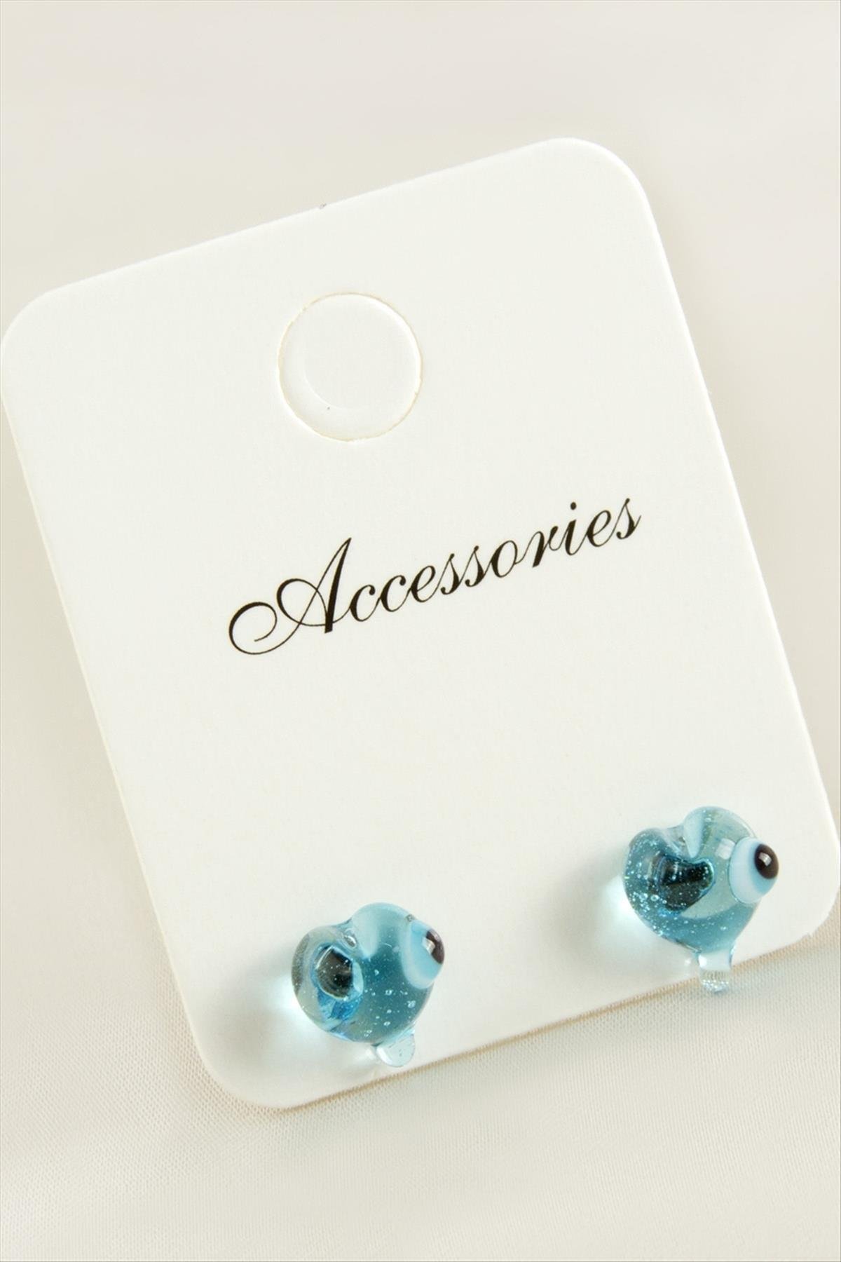 1202536_Penguen-Cam-Kupe-9677.jpg Penguen Cam Küpe-Açık Mavi - Görsel 2