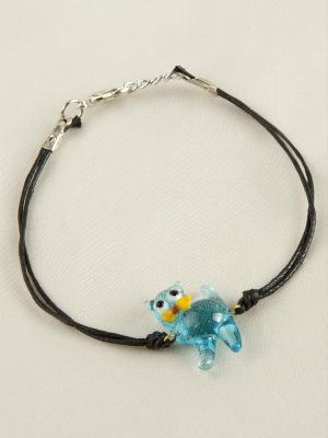 Kedi Cam Bileklik-Renkli