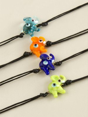 Fil Cam Bileklik-Renkli