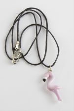 Filamingo Cam Kolye-Açık Pembe - Görsel 2