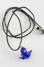 Ahtapot Cam Kolye-Renkli - Görsel 2