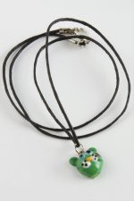 Köpek Cam Kolye-Renkli - Görsel 2