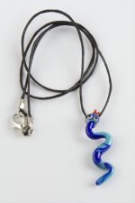 Yılan Cam Kolye-Renkli - Görsel 2