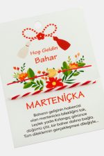 2 Adet Kalpli Marteniçka Bileklik-Kırmızı