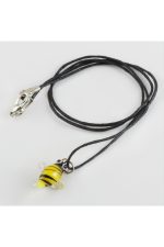 Arı Cam Kolye-Sarı