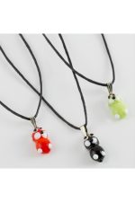 Köpek Cam Kolye-Renkli - Görsel 3