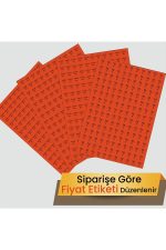 Fiyat Etiketi 165 Adet 15 mm-Turuncu - Görsel 4
