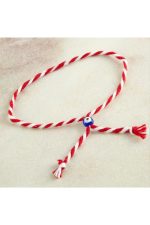 Nazar Boncuklu Marteniçka Bileklik  Toptan marteniçka bileklik-Kırmızı - Görsel 2