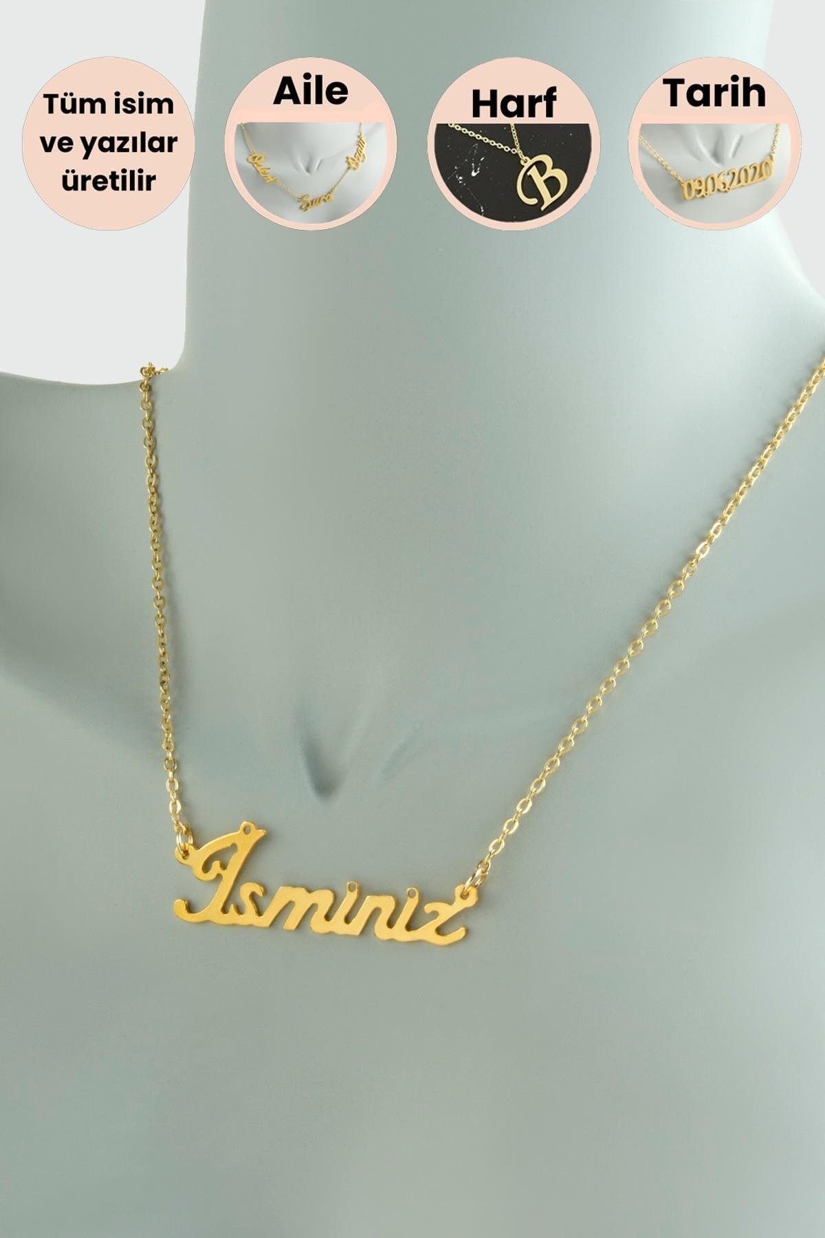 1202591_Kisiye-Ozel-Isim-Yazili-Kolye-db80.jpg Kişiye Özel İsim Yazılı Kolye-Sarı - Görsel 1