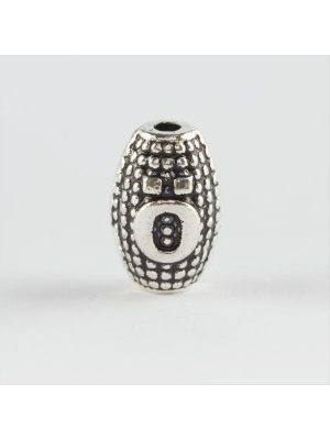 8 mm Arpa Kesim Metal Harf  metal tesbih harfi -Ö