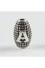 8 mm Arpa Kesim Metal Harf  metal tesbih harfi -A