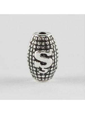 8 mm Arpa Kesim Metal Harf  metal tesbih harfi -Ş