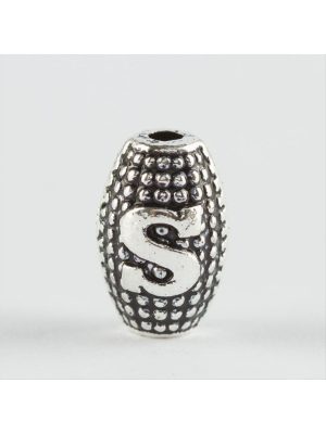 8 mm Arpa Kesim Metal Harf  metal tesbih harfi -S