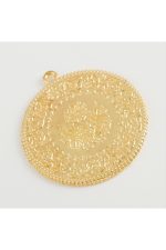 İmitasyon Tam Altın 3,5 cm-Sarı - Görsel 2