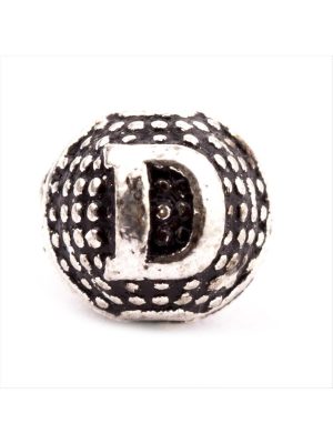 8 mm Metal Harf  metal tesbih harfi -D