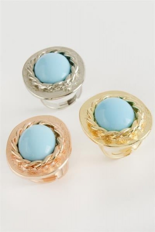 1202708_Oval-Turkuaz-Tasli-Yuzuk-1dec.jpg Oval Turkuaz Taşlı Yüzük-Roz - Görsel 2