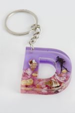 D Harfli Epoksi Anahtarlık-Renkli - Görsel 2