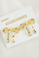 Fiyong Yeni Sezon Metal Küpe-Gümüş Rengi - Görsel 2