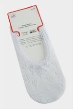 Dantel Babet Çorap-Beyaz - Görsel 2