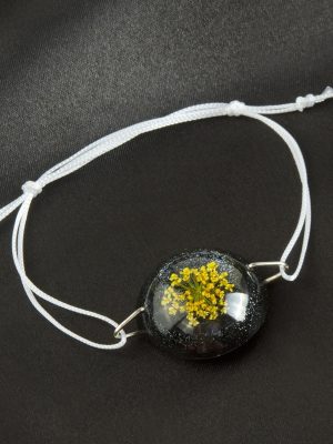 Sultan Otu Epoksi Bileklik-Siyah