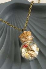 Fanus Canlı Kolye-Antik