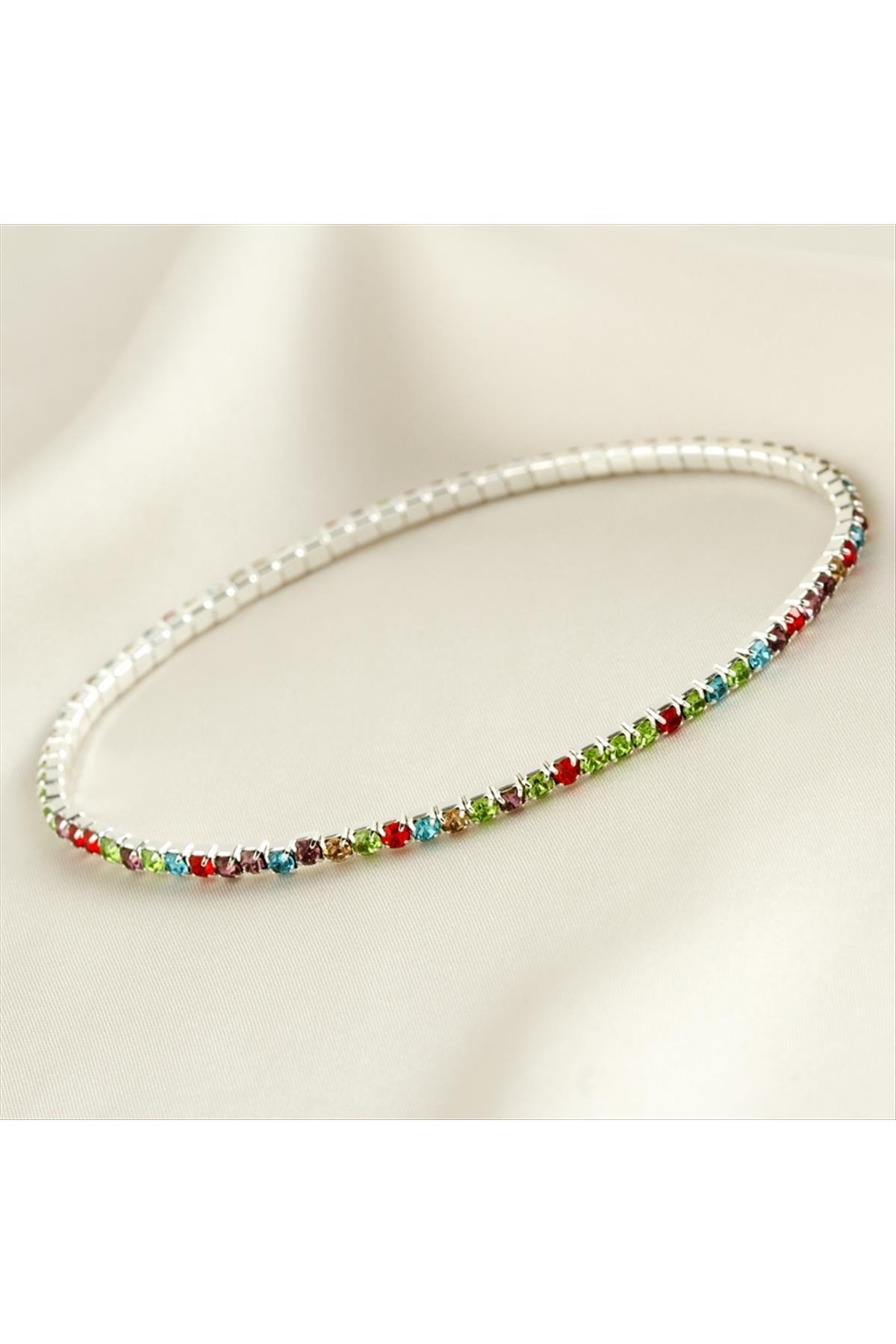 1202905_2-mm-Minik-Serit-Tasli-Suyolu-Bileklik-5596.jpg 2 mm Minik Şerit Taşlı Suyolu Bileklik-Renkli - Görsel 3