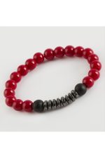 Ceyt Hematit Doğaltaş Bileklik-Kırmızı - Görsel 2