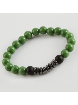 Ceyt Hematit Doğaltaş Bileklik-Yeşil