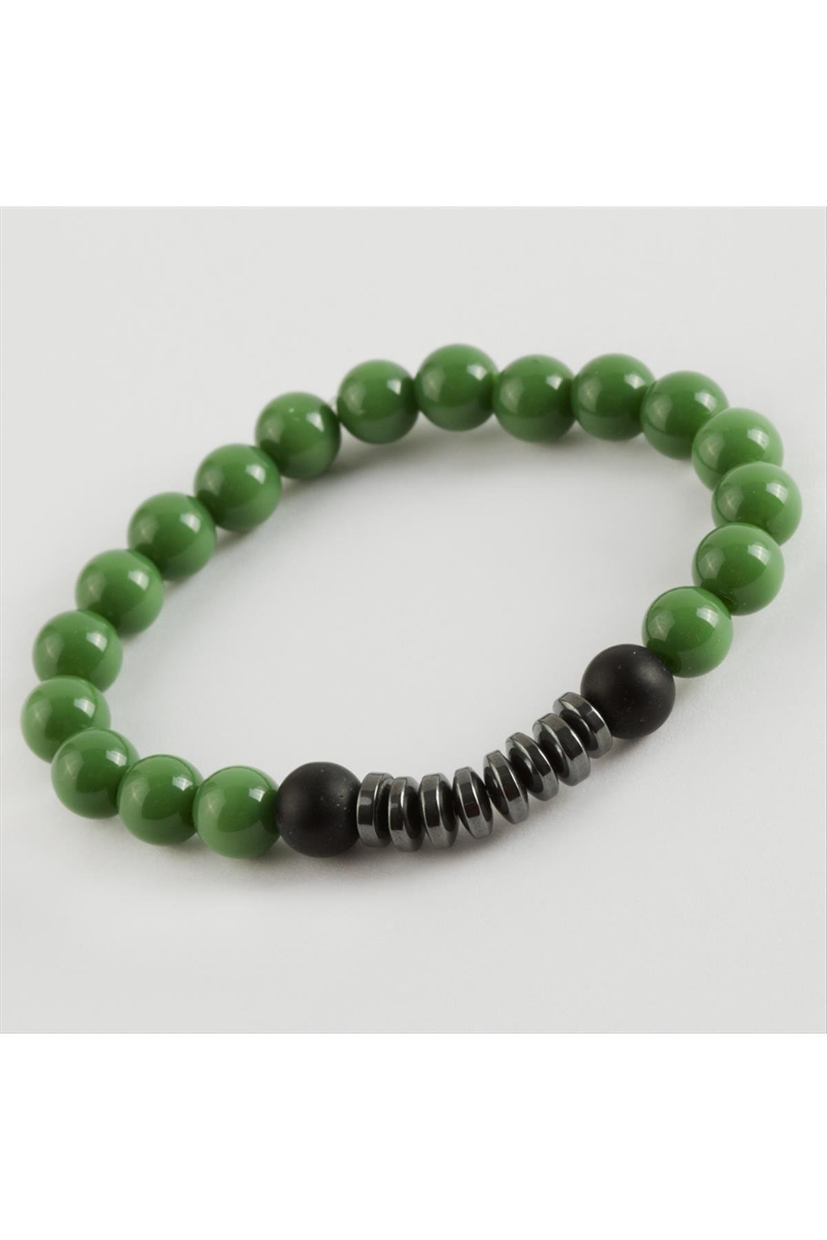 1202946_Ceyt-Hematit-Dogaltas-Bileklik-6f08.jpg Ceyt Hematit Doğaltaş Bileklik-Yeşil - Görsel 1