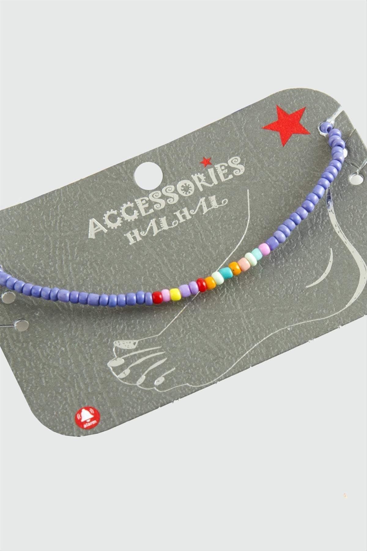 1202974_Kum-Boncuk-Halhal-6134.jpg Kum Boncuk Halhal-Lila - Görsel 3