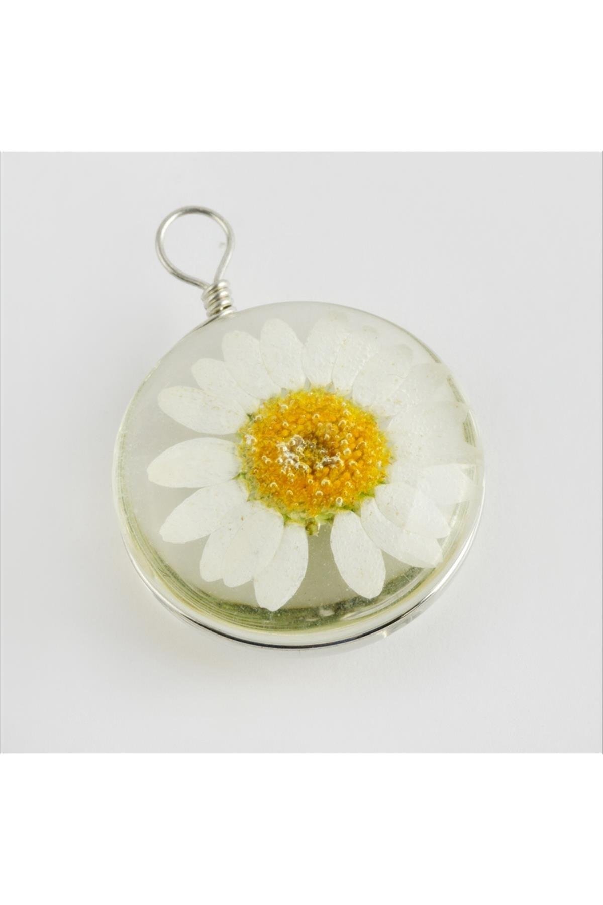 1202987_Papatya-Canli-Kolye-Ucu-25-cm-327a.jpg Papatya Canlı Kolye Ucu 2,5 cm-Beyaz - Görsel 1