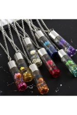 Fanus Canlı Kolye-Renkli