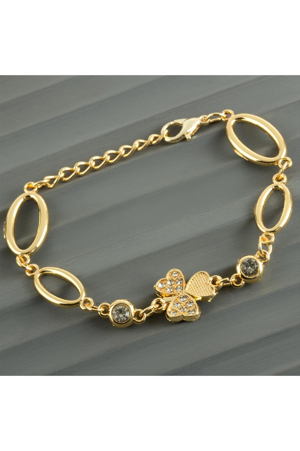 1203000_Yonca-Tasli-Trend-Bileklik-be18.jpg Yonca Taşlı Trend Bileklik-Sarı - Görsel 2