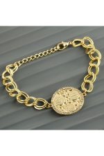 Dua Taşlı Trend Bileklik-Sarı - Görsel 4