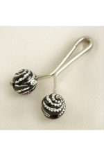 Yuvarlak Klipsi Firkete-Siyah - Görsel 2