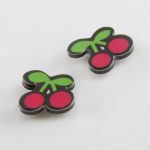 Kiraz Mıknatıslı Plastik Çocuk Küpesi-Kırmızı - Görsel 3