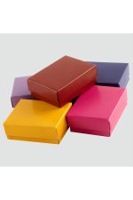 Renkli Set Kolye Kutusu-Lacivert - Görsel 3