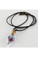 Karışık Fanus Canlı Kolye-Renkli - Görsel 2