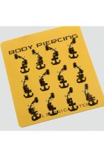 Çapa Çelik Piercing 1 Adet-Siyah - Görsel 2