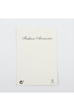 Toka Broş Kartı 6X10-Beyaz