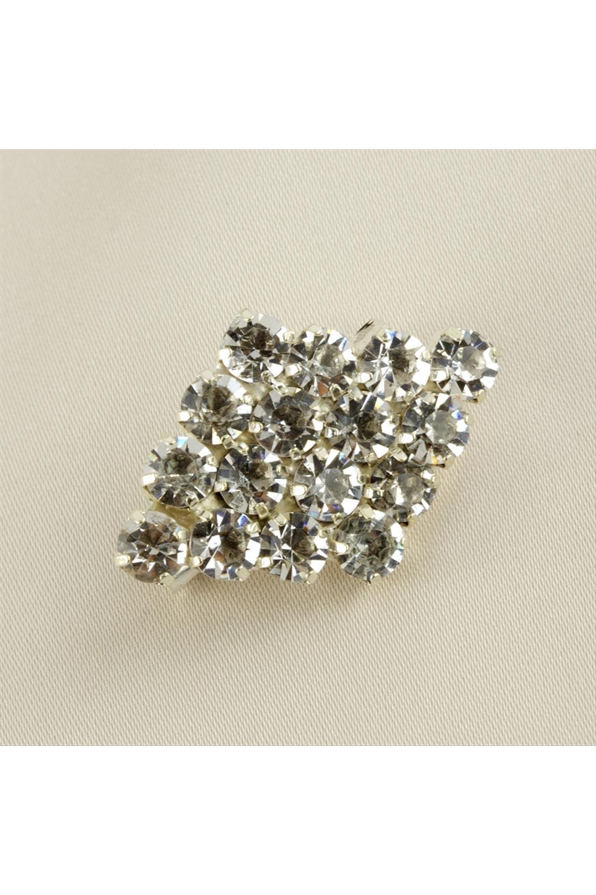 1203105_Zikzak-Tasli-Bros-4f20.jpg Zikzak Taşlı Broş-Gümüş Rengi - Görsel 1