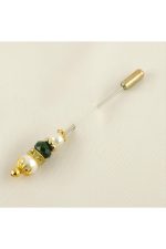 5 Adet İnci Kristal Şal İğnesi-Renkli