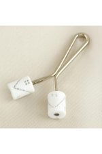 Silindir Klipsi Firkete-Beyaz - Görsel 2