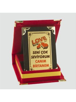 Canım Birtanem Plaketi-Kırmızı