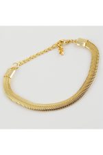 İtalyan Zincir Bileklik-Sarı-1 - Görsel 2