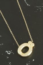 Ö Harfli Balon Kolye-Sarı