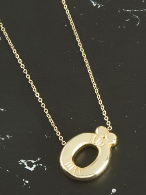 Ö Harfli Balon Kolye-Sarı