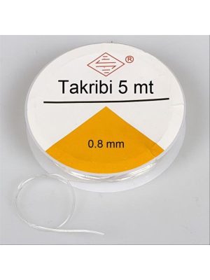 Lastikli Misina 5 - 8 Metre-Beyaz-1